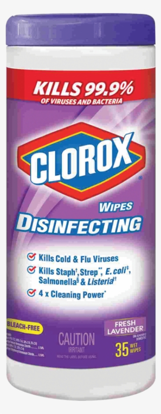 Clorox Disinfecting Wipes Lavender Scent 35 Sheets/tub