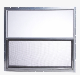 Project Source 30 14 In X 27 14 In Aluminum Single - Window