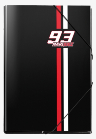 Black Classification File Folder Mm93 - Miquelrius Marc Marquez Moto Funda Ordenad.10"26x20