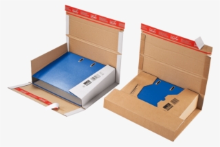Universal File Folder Despatch Packaging With Additional - Colompac Lever Arch Mailer 320x290x80 Grey (20)