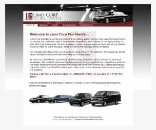 Limo Corp Worldwide Competitors, Revenue And Employees - Dodge Challenger