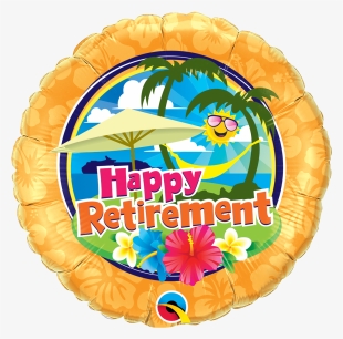 Sunshine Balloon Qualatex Balloonatics - Happy Retirement Balloons