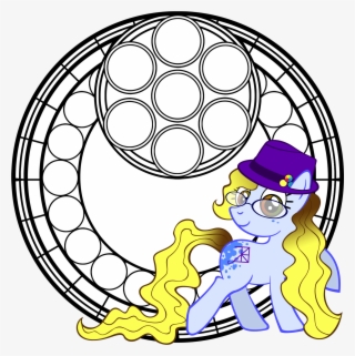 Png Royalty Free Stock Mlp Stained Glass By Akili Amethyst - Stained Glass Window Base