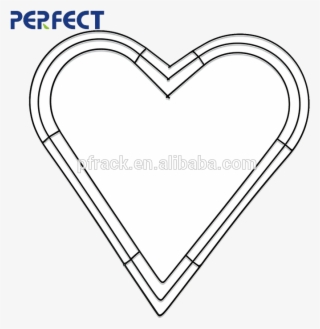 Valentine's Day Handmade Heart Wire Garland Wreath - .com