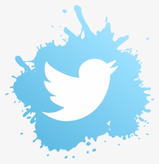 Splash Twitter Icon Png Hd Image Free Download Searchpng - Black Twitter