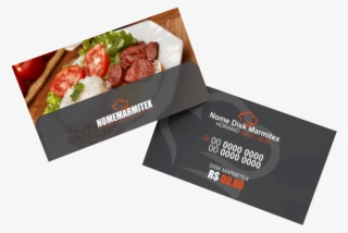 Cartão De Visita Restaurante E Marmitex