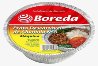 Mineira Embalagens Marmitex N8 Fechamento Maquina Boreda - Marmitex Aluminio N 5