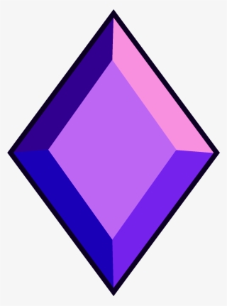 Orchid Diamond Gemstone - Steven Universe Purple Diamond Gemstone Png