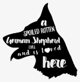Make You A Custom Snapchat Geofilter Or Svg - German Shepherd Svg