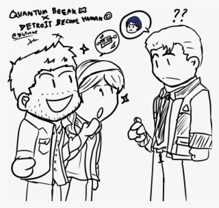 #quantumbreak X #detroitbecomehuman Jack - Cartoon