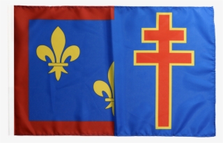 Drapeau France Maine Et Loire - Cross