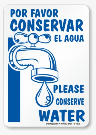 Zoom, Price, Buy - Signage For Water Conservation