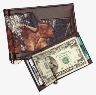 De Clipe Da Camuflagem Do Couro Pocket - Weber's Camo Nylon Bi-fold Wallet W/ Clever Clip 200831