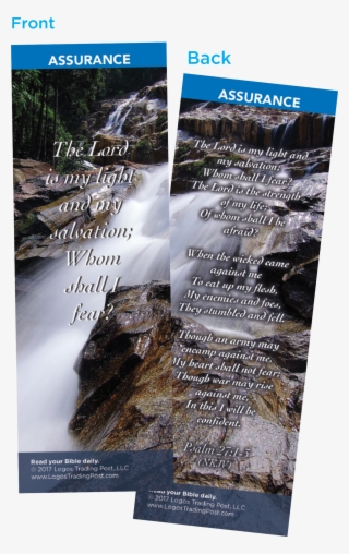 The Lord Is My Light And My Salvation Bookmarks, Pack - Logos Trading Post 178815 Bibl