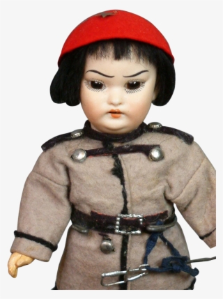 Hoffmeister 4900 Asian Soldier Antique Character Doll - Doll
