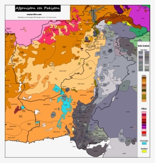 Linguistic Map Of Pakistan