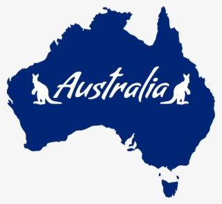 Australia Flag Clipart Png - Gold Rush Australia Map