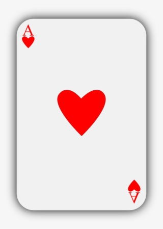 As De Corazones Png - Cartas As De Corazones