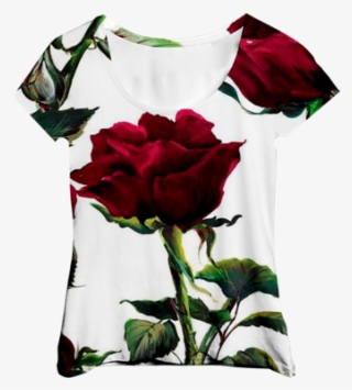Blusa Branca Com Rosas Vermelha Mc - Wallpaper
