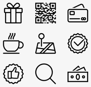 Shopping Line Icons - Shopping Line Icon
