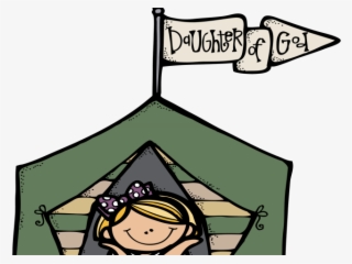 Camping Clipart Melonheadz - Girls Camp Clipart