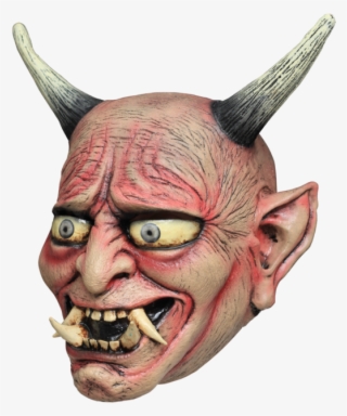 Japanese Kabuki Hannya Devil Ghoulish Deluxe Adult - Oni Demon Latex Mask