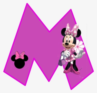 Alfabeto Púrpura De Minnie