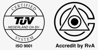 Iso 9001 Vca Tuv Logo Png Transparent - Iso 9001