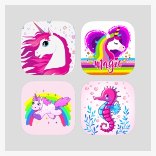 Trending Animated Unicorn With Seahorse On The App - Coque Pour Iphone 6/6s - Licorne Arc