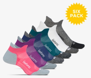 Elite Light Cushion No Show Tab 6 Pack