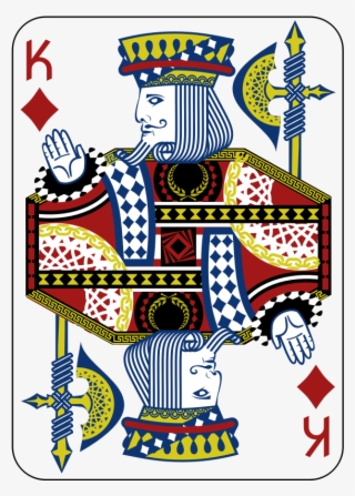 King Of Diamonds - Carte Roi De Carreau