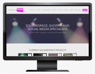 Digital Agency Squarespace Website Hayden Template