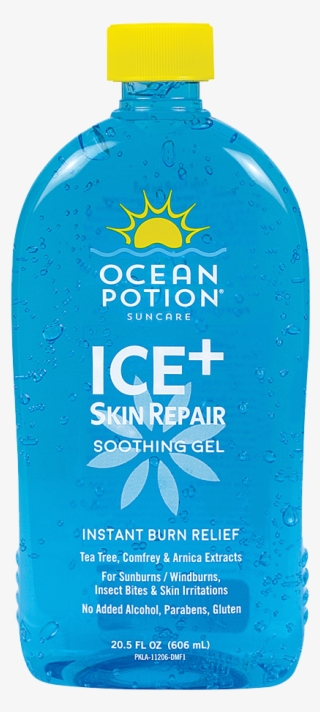 Ocean Potion® Ice ™ Skin Repair Soothing Gel Provides - Ocean Potion After Sun Lotion