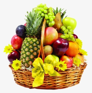 Basket Of Fruits Png