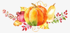 Painting Autumn Clip Art Hand Painted Vegetable
