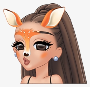 Arimoji Snapchatfilter Snapchat Filter Cute Foxfilter - Ariana Grande Emoji