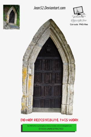 Medieval Door Png By Jean52 - Portable Network Graphics