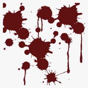 Blood Splatter 1 By Drakonias115 On Clipart Library - Blood Drawing Png