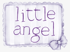 Little Angel Baby - Watercolor Painting