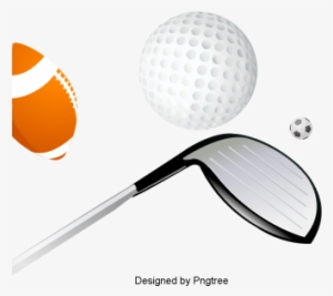 Cartoon Sports Fitness Equipment - Speed Golf