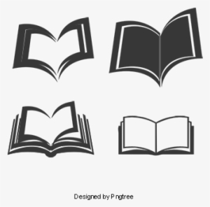 Fig Vector Material Open Book, Flipbook, Open Book,