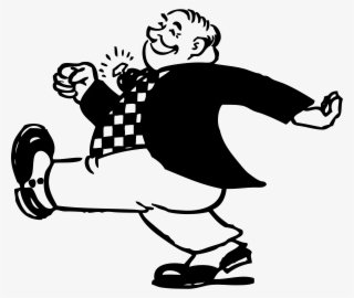 Free Vector Big Shot Walking Clip Art - Walking Clip Art