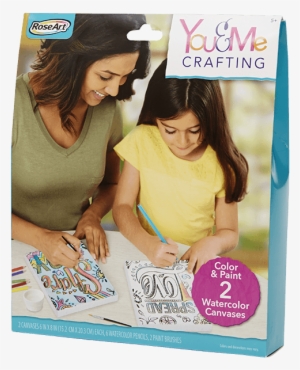 Roseart You & Me Crafting, Watercolor Canvases