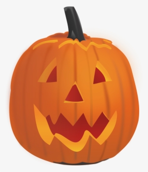 Pumpkin Clipart Vector - Transparent Jack O Lantern