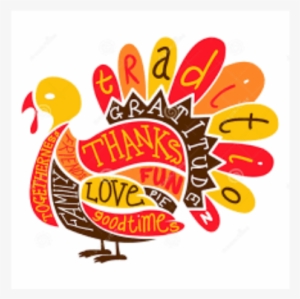 Happy Thanksgiving Office Closed October 9th - Illustration Thanksgiving