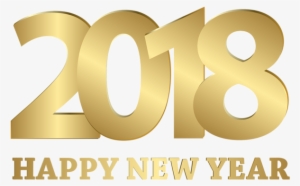 2018 Transparent Happy New Year - Happy New Year 2018 Transparent