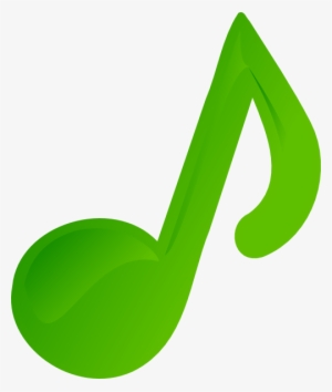 How To Set Use Green Music Note Clipart