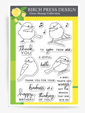 Birch Press Design A Little Birdie Clear Stamp Set