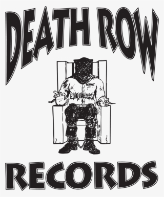 Png Black And White Video Karceno Tells The Truth Behind - Death Row Records Logo