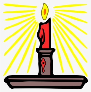 Big Image - Bright Candle Clipart